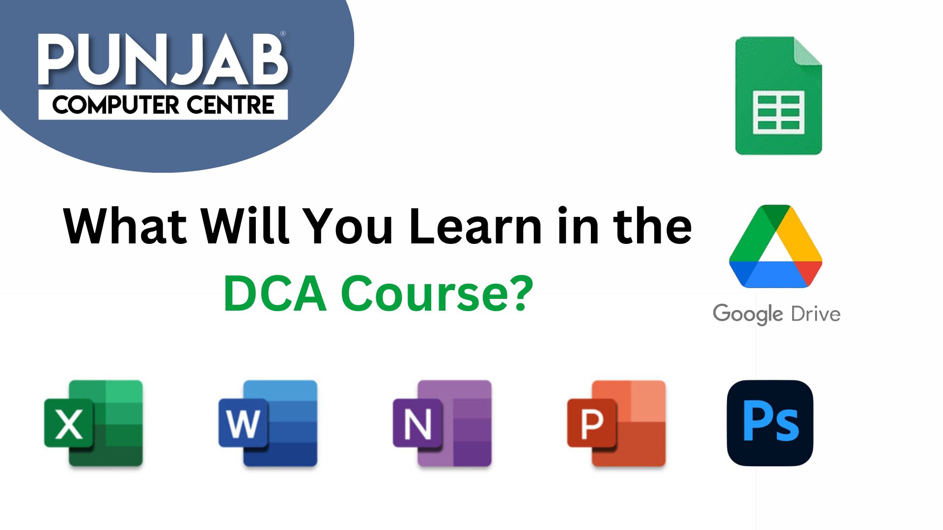 What Will You Learn In DCA Course